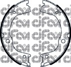 Комплект тормозных колодок, стояночная тормозная система CIFAM 153498