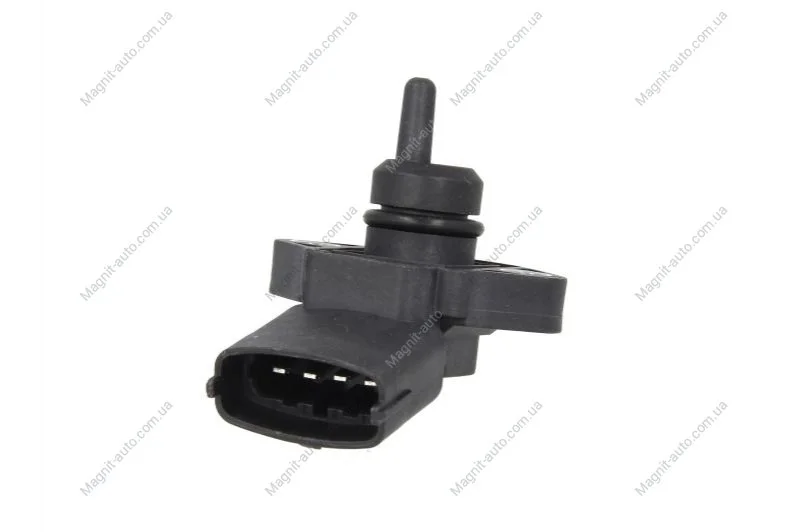 Датчик давления во впускном коллекторе (4 pin) IVECO DAILY III CHRYSLER VOYAGER III DODGE CARAVAN LAND ROVER DEFENDER, DISCOVERY II 2.5D/2.8D 01.95-02.16 MAGNETI MARELLI 215810008400 (фото 1)