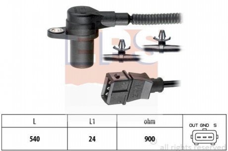 CZUJNIK POгOпENIA WAгU KORB. HYUNDAI TERRACAN 2,9CRDI 01- EPS 1953587