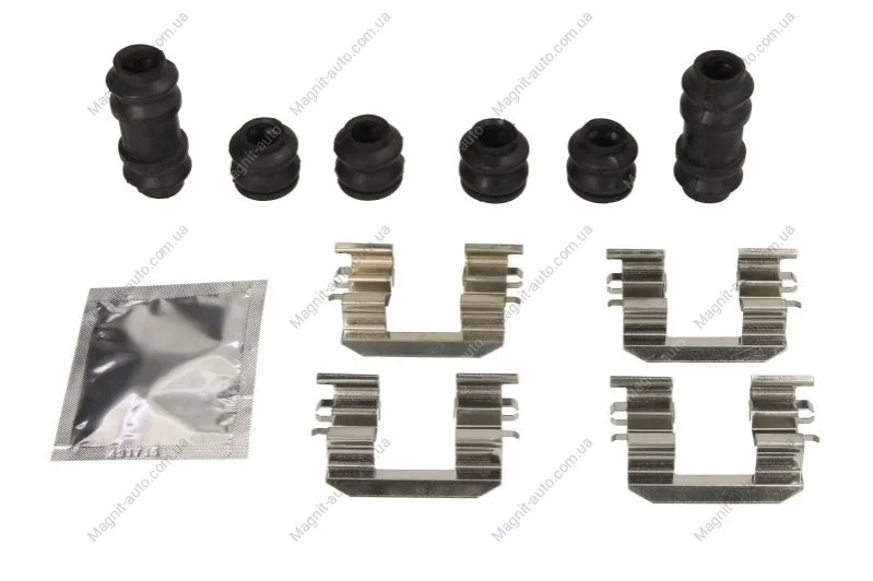Монтажный набор тормозных колодок FIAT 500, 500 C KIA PICANTO II 0.9-1.2 05.11- QUICK BRAKE 1090028 (фото 1)