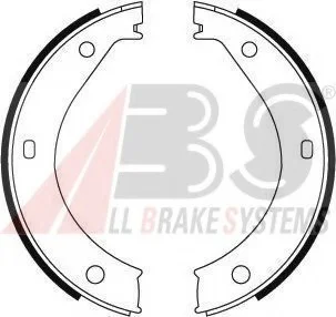 Колодки ручного гальма BMW 5(E28,E34) 81-97/6(E24) 77-89/ 7(E38) 94-01 (ATE) A.B.S. 8805 (фото 1)