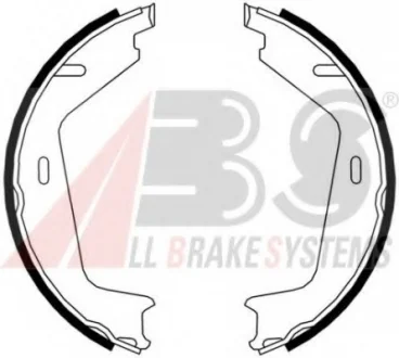 Колодки ручного гальма Volvo S80 99-/ V70 97-11/ XC70 97- / XC90 02-14 (TRW) A.B.S. 9071