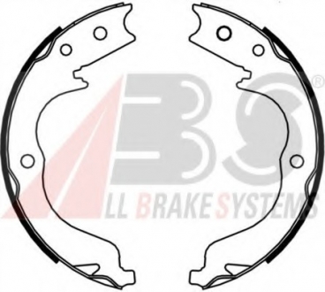 Комплект тормозных колодок, стояночная тормозная система A.B.S. A.B.S. 9235 (фото 1)