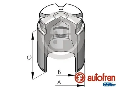 TгOCZEK HAM. HYUNDAI T. I30/IX20 1,4-1,6 10- SEINSA AUTOFREN D025642