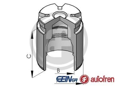 TгOCZEK HAM. HYUNDAI T. I30/IX20 1,4-1,6 10- SEINSA AUTOFREN D025642