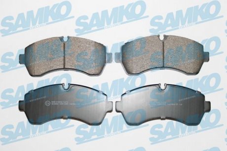 Тормозные колодки перед. Sprinter/Crafter 06- (спарка) SAMKO 5SP1295