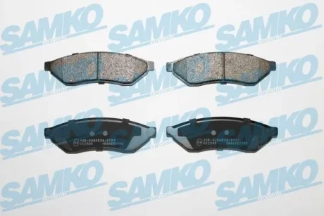 Klocki ham. LACETTI 1.4i 16V NUBIRA 1.6 1.8 08/03- ty│ SAMKO 5SP1198