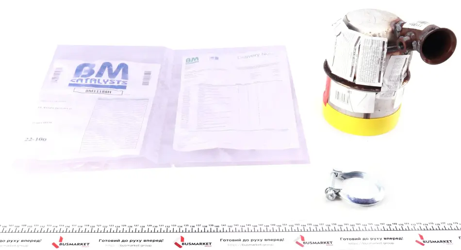 Сажевый / частичный фильтр, система выхлопа ОГ BM CATALYSTS BM11188H (фото 1)