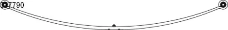 RESOR DB T. SPRINTER 06- (1 PI╙RO) (740/753MM) CS Germany 1033779000 (фото 1)