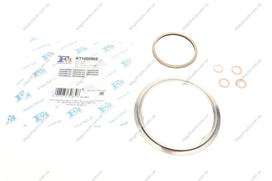Комплект прокладок турбины Fischer Automotive One (FA1) KT100090E (фото 1)