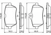 Гальмівні колодки дискові MB S-Klasse \'\'R BOSCH 0986494790 (фото 2)