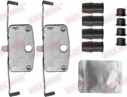Монтажный набор тормозных колодок BMW 5 (F10), 5 (F11), 6 (F12), 6 (F13), 6 GRAN COUPE (F06) 2.0-3.0H 11.09-10.18 QUICK BRAKE 1091882