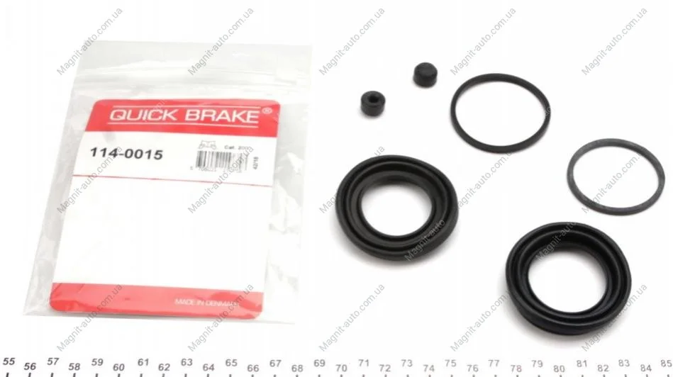 Ремкомплект тормозного суппорта, CITROËN, FIAT, PEUGEOT QUICK BRAKE 1140015 (фото 1)