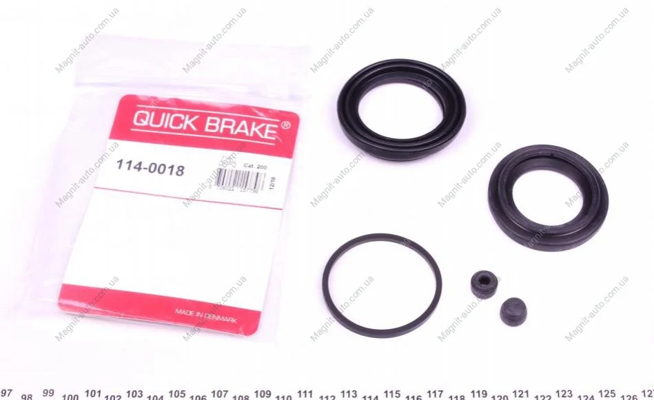 Ремкомплект супорту QUICK BRAKE 1140018 (фото 1)