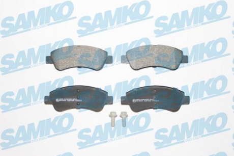 Тормозные колодки перед. Berlingo/Partner 01- (Bosch) SAMKO 5SP789