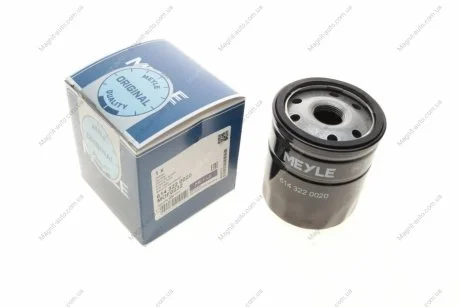 FILTR OLEJU OPEL ASTRA K (06/15-), KARL (01/15-) MEYLE 6143220020