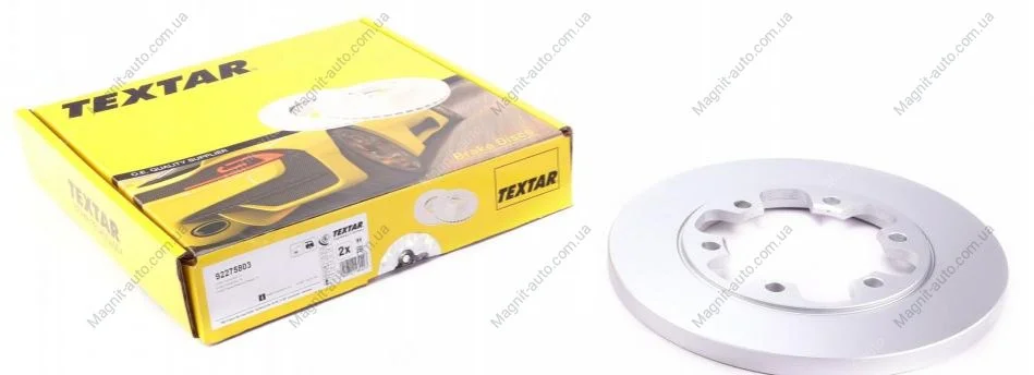 Диск тормозной FORD Transit "R D=308mm "13>> TEXTAR 92275803 (фото 1)