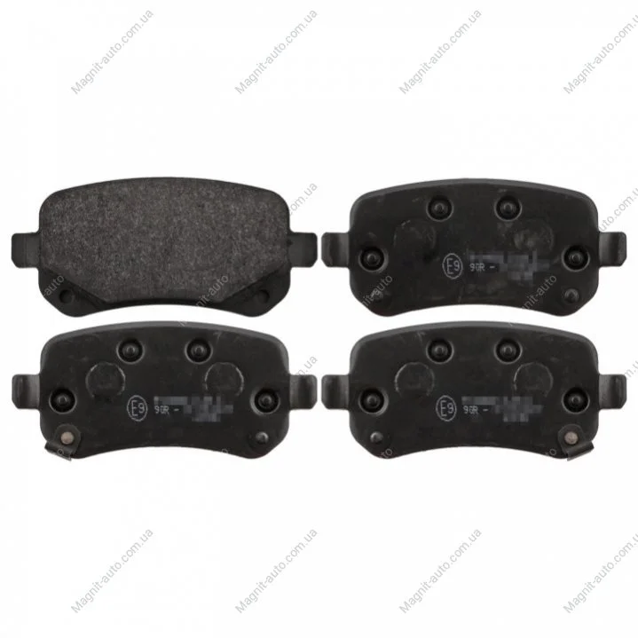 Комплект тормозных колодок из 4 шт. дисков BLUE PRINT ADA104259 (фото 1)