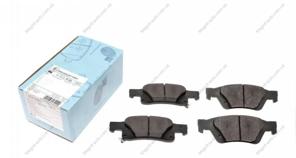 Комплект гальмівних колодок з 4 шт. дисків BLUE PRINT ADA104272 (фото 1)
