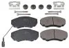 Комплект тормозных колодок переднего., CITROEN JUMPER I, JUMPER II FIAT DUCATO PEUGEOT BOXER 1.9D-2.8D 02.94- FEBI BILSTEIN 116049 (фото 1)