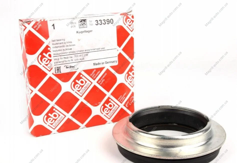 Подшипник качения, опора стойки амортизатора FEBI BILSTEIN 33390 (фото 1)