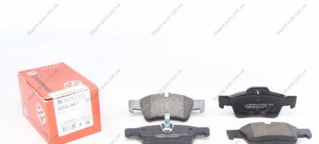 Колодки тормозные, передние, BMW 5 (E34/E39), 7 (E38), X3 (E83), X5 (E53); 92-11 ZIMMERMANN 233341651