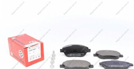 Комплект тормозных колодок, дисковый тормоз ZIMMERMANN 236001901