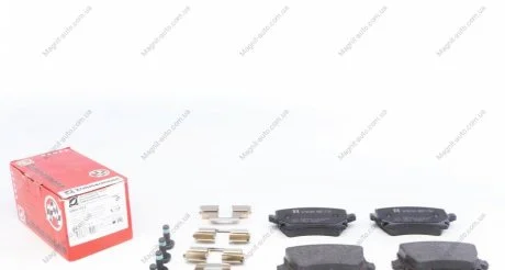Комплект тормозных колодок, дисковый тормоз ZIMMERMANN 239141702