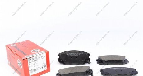 Комплект тормозных колодок, дисковый тормоз ZIMMERMANN 244151901 (фото 1)