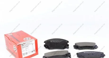 Колодки гальмівні, передні, CHEVROLET Malibu; OPEL Insignia; SAAB 9-5 1.4-2.4, 10- ZIMMERMANN 244151901