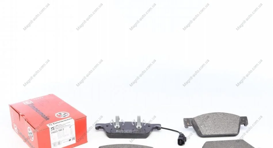 Колодки гальмівні передні, 09- (тип TEVES) ZIMMERMANN 246231802 (фото 1)