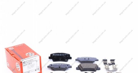 Комплект тормозных колодок, дисковый тормоз ZIMMERMANN 253371602 (фото 1)