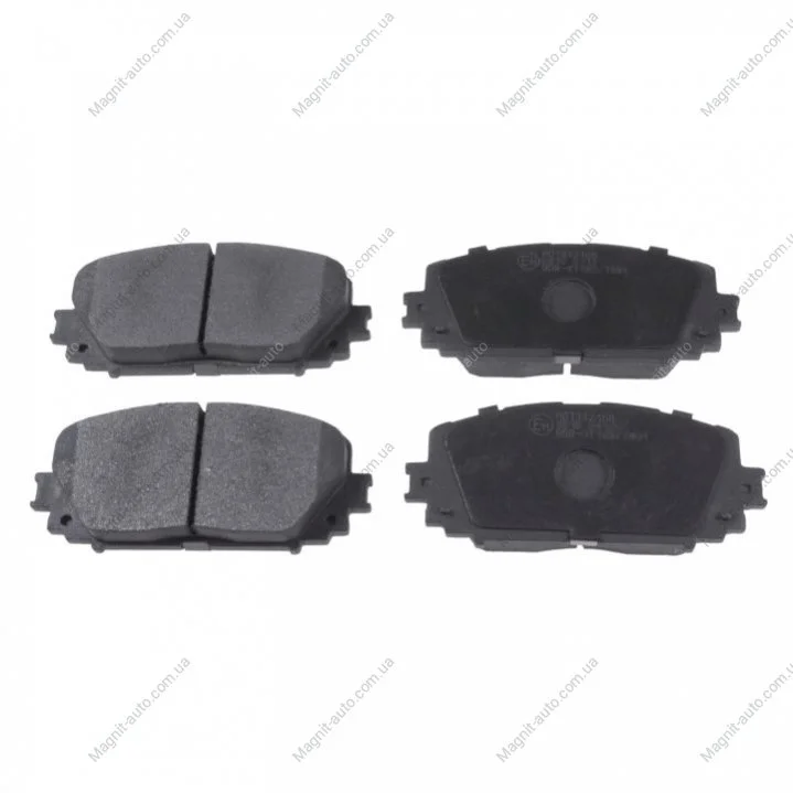 Комплект тормозных колодок, дисковый тормоз BLUE PRINT ADT342166 (фото 1)