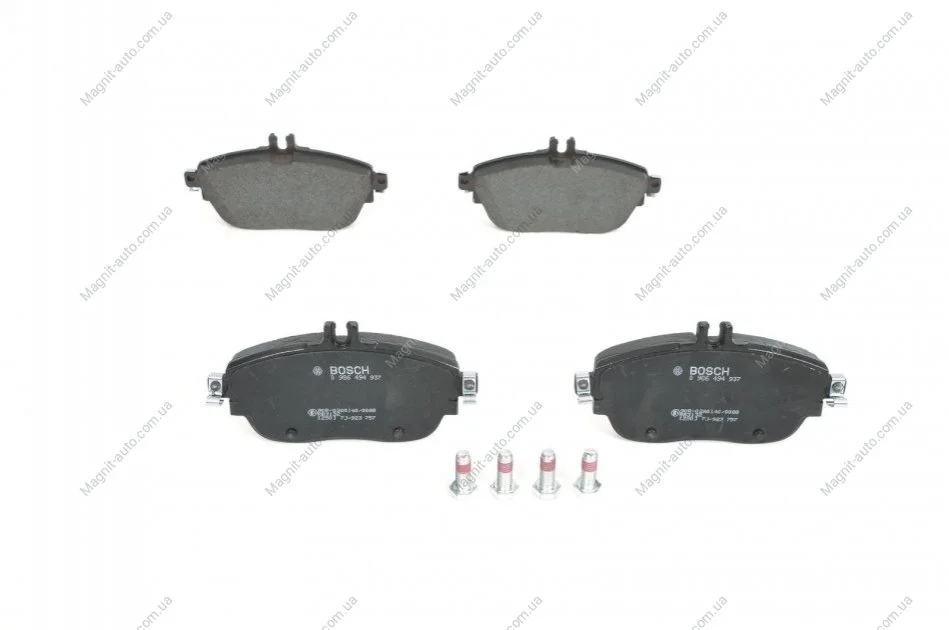 Гальмівні колодки дискові MERCEDES C/GT/S/SL 63AMG \'\'F \'\'13>> BOSCH 0986494937 (фото 1)