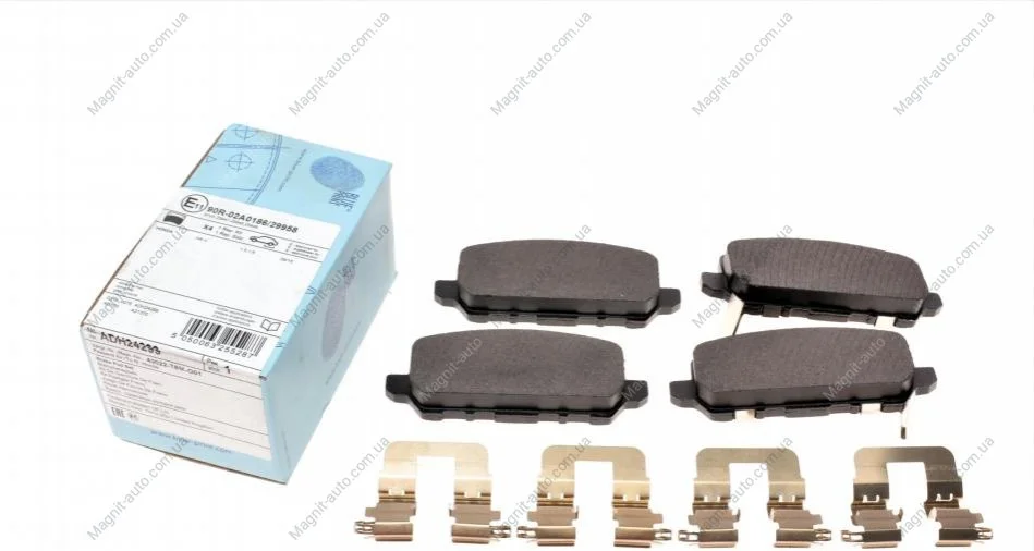 Тормозные колодки задние BLUE PRINT ADH24299 (фото 1)