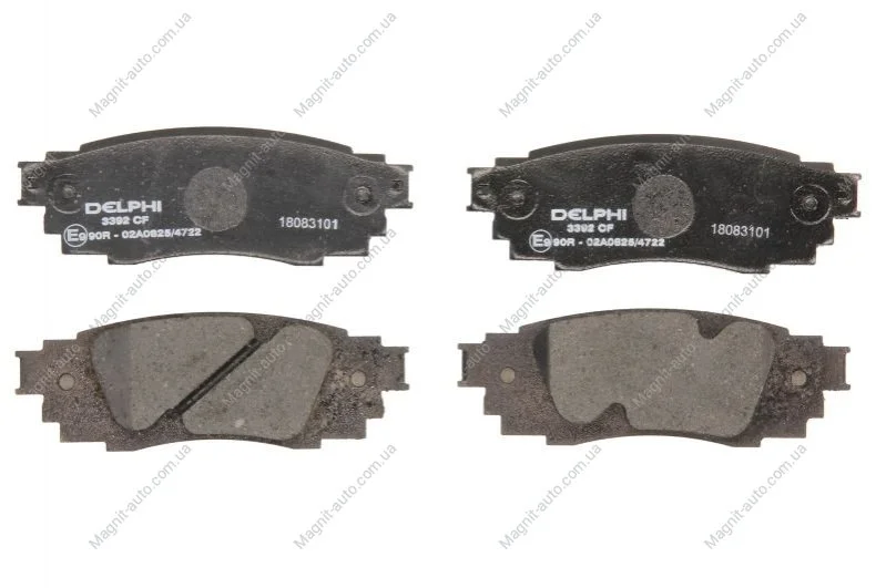 Гальмівні колодки зад. Toyota Camry 17-/Rav4 18-/Lexus RX 15- (Akebono) Delphi LP3392 (фото 1)