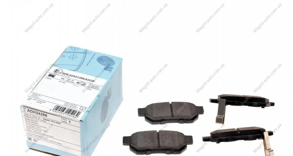 К-т колодок тормозных BLUE PRINT ADH24286 (фото 1)