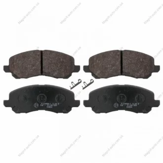 Колодки тормозные дисковые, к-кт, MITSUBISHI Lancer/Pajero 03-13 FEBI BILSTEIN 16644