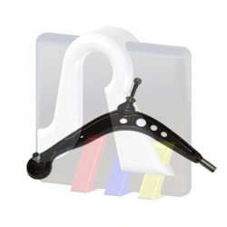 Рычаг независимой подвески колеса, подвеска колеса RTS 96095152