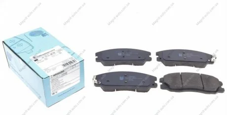 Комплект тормозных колодок, дисковый тормоз BLUE PRINT ADG04285