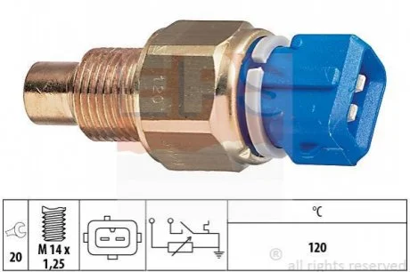 Czujnik temp.wody /1.830.524/ XSARA DUCATO 106 SAXO EPS 1830558