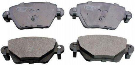 Комплект тормозных колодок, дисковый тормоз Denckermann B110228 (фото 1)