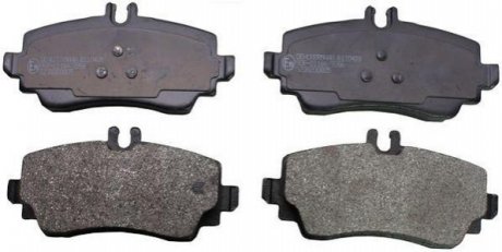 Комплект тормозных колодок, дисковый тормоз Denckermann B110439 (фото 1)