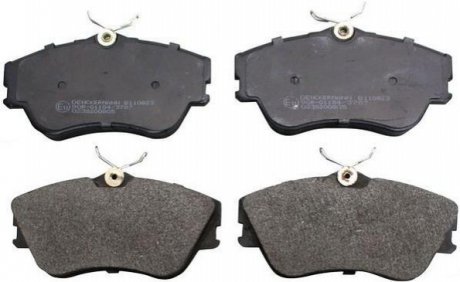 Комплект тормозных колодок, дисковый тормоз Denckermann B110823 (фото 1)