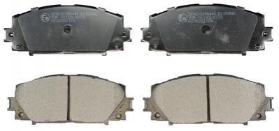 Комплект тормозных колодок, дисковый тормоз Denckermann B110980