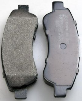 Комплект тормозных колодок, дисковый тормоз Denckermann B111039
