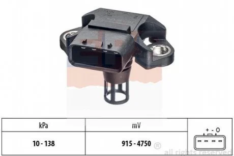 Датчик тиску повітря Toyota Auris/Land Cruiser/Prius/Yaris 09- EPS 1993320