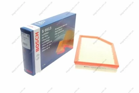 Повітряний фільтр VOLVO S60 II/S80 II/XC60 \'\'09>> BOSCH F026400513