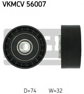 Паразитный / ведущий ролик, поликлиновой ремень SKF VKMCV56007