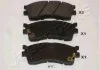 Комплект тормозных колодок, дисковый тормоз JAPANPARTS PAK17AF (фото 1)